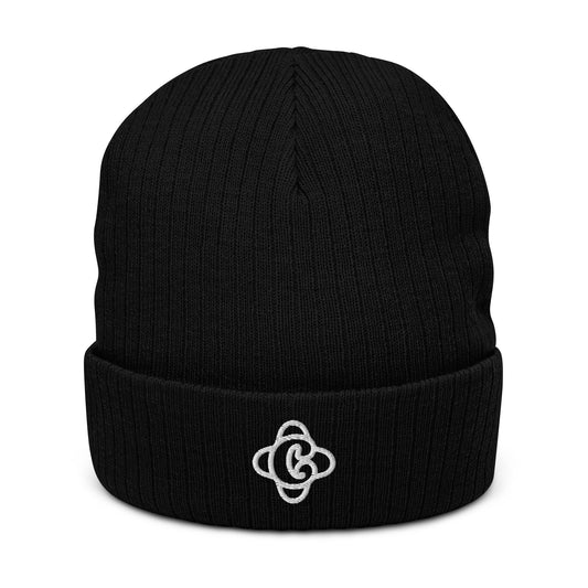 Clash Discs Icon Ribbed knit beanie