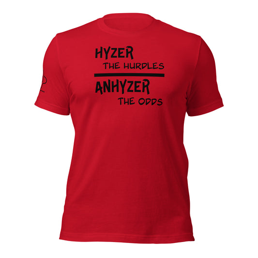 Hyzer The Hurdles Unisex t-shirt